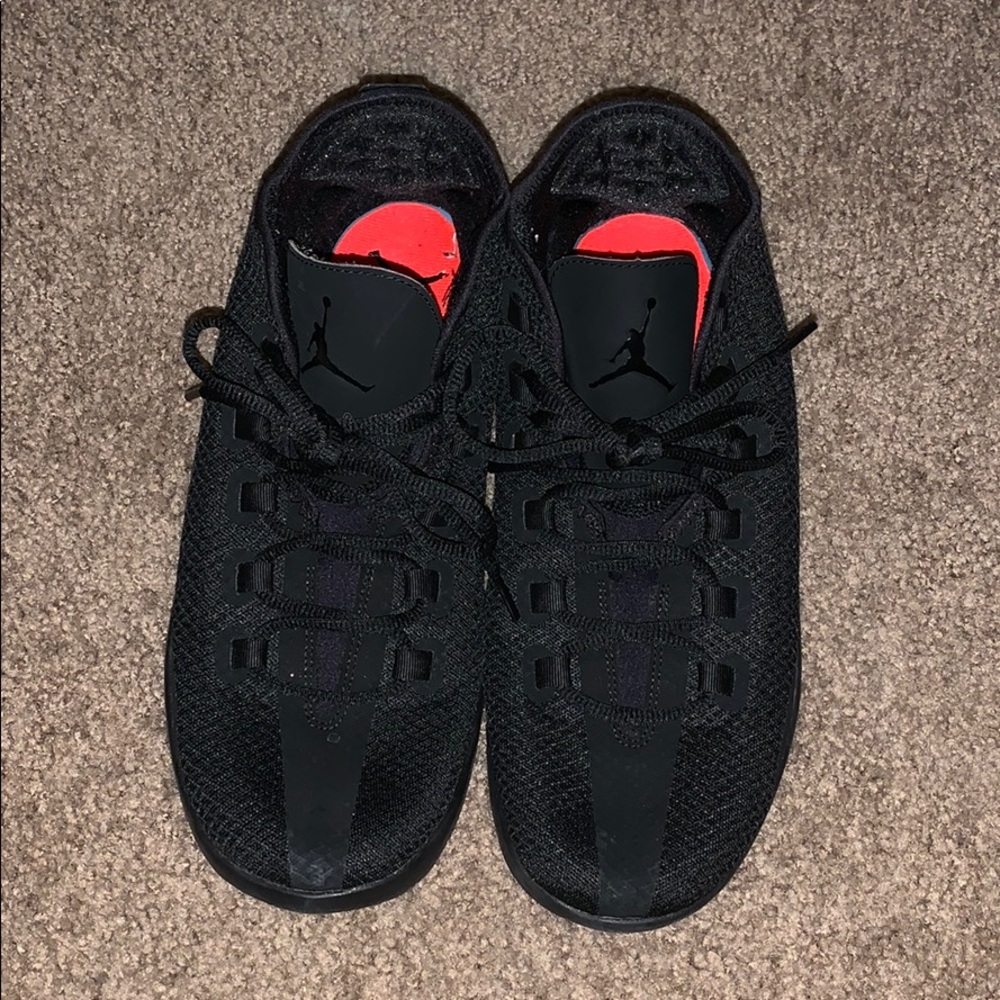 Men’s All Black Jordan’s Size 10.5